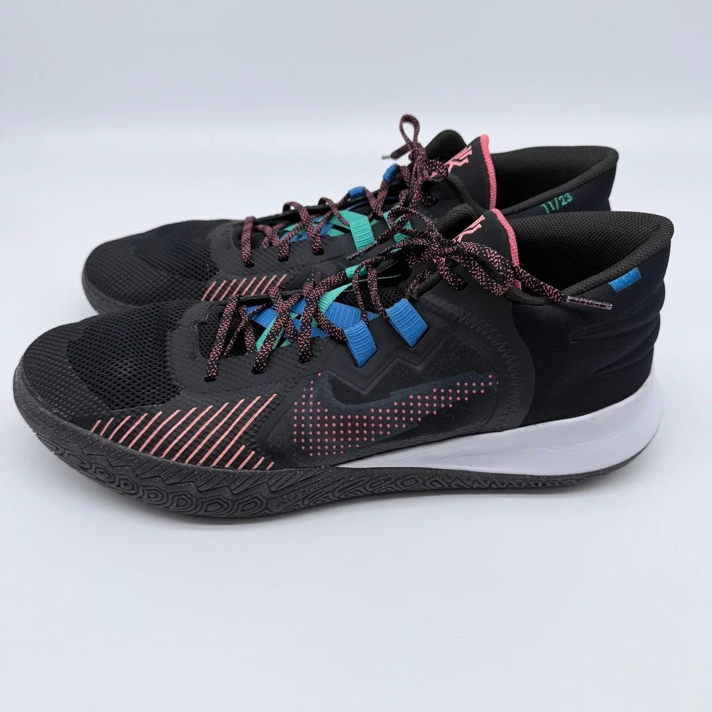 Nike Kyrie Flytrap 4 Mens Basketball Shoes Black Pink CT1972-005 Size 18‎